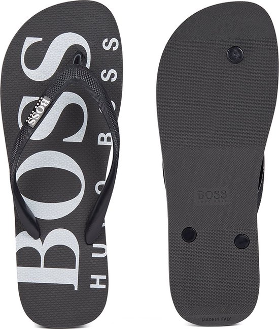 Hugo Boss - Heren Flip Flops Slippers Donker Blauw - 39-40 | bol