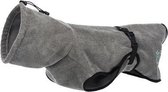 Trixie badjas hond badstof grijs - 40 cm - 1 stuks