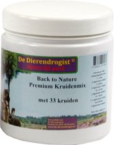 Dierendrogist back to nature premium kruidenmix met 33 kruiden - 450 gr - 1 stuks
