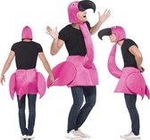 Step-in flamingo pak/kostuum - Carnavalskleding mannen/dames