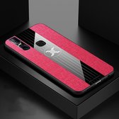 Voor Vivo S1 / V15 XINLI stiksels textuur schokbestendige TPU beschermhoes (rood)