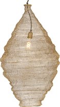 QAZQA nidum - Oosterse Hanglamp - 1 lichts - Ø 600 mm - Goud/messing - Woonkamer | Slaapkamer | Keuken