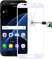 Voor Galaxy S7 / G930 0,26 mm 9H Oppervlaktehardheid Explosiebestendig Zeefdruk Gehard glas Full Screen Film (zilver)