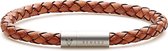 Renard Heren Armband Leer - Bruin