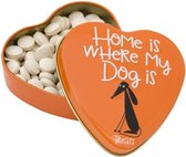 Sanal hartenblik home is where my dog is snoepjes - 60 gr - 1 stuks