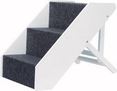 Trixie trap in hoogte verstelbaar wit - 40x67 cm - 1 stuks