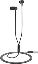 Celly PCMETAL35BK écouteur/casque Ecouteurs Connecteur de 3,5 mm Noir