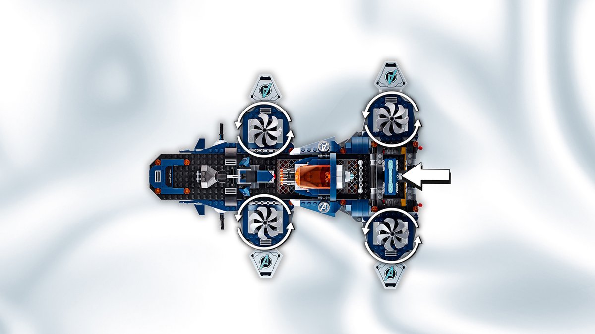LEGO Marvel Avengers Avengers Helicarrier 76153 — afbeelding 11