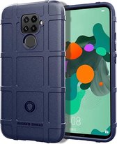 Voor Motorola Moto E7 Plus volledige dekking schokbestendig TPU-hoesje (blauw)