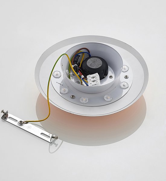 Lindby - LED wandlamp - 1licht - metaal - koper - Inclusief lichtbron