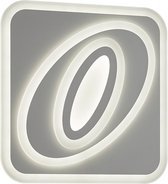 LED Plafondlamp - Iona Coson - 60W - Aanpasbare Kleur - Dimbaar - Afstandsbediening - Vierkant - Mat Wit - Kunststof