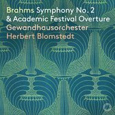 Gewandhausorchester Leipzig, Herbert Blomstedt - Brahms: Symphony No.2 & Academic Festival Overture (CD)