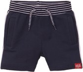 Dirkje baby jongens korte joggingbroek met witte bies Navy maat 86 | bol.com