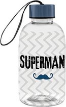 Design@Home - City bottle "Superman"- drinkfles, bidon - Vaderdag
