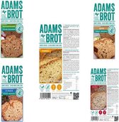 Adams Brot | Voordeelpakket | 5 x Adams Brot Bakmix | Snel afvallen zonder poespas!