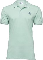 Biggdesign T Shirt Heren - Poloshirt - Tennis Shirt - Golfshirt - Mint - Maat M