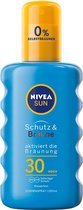 NIVEA SU ZonnebrandSpray Bescherming & Bruin SPF 30, 200 ml