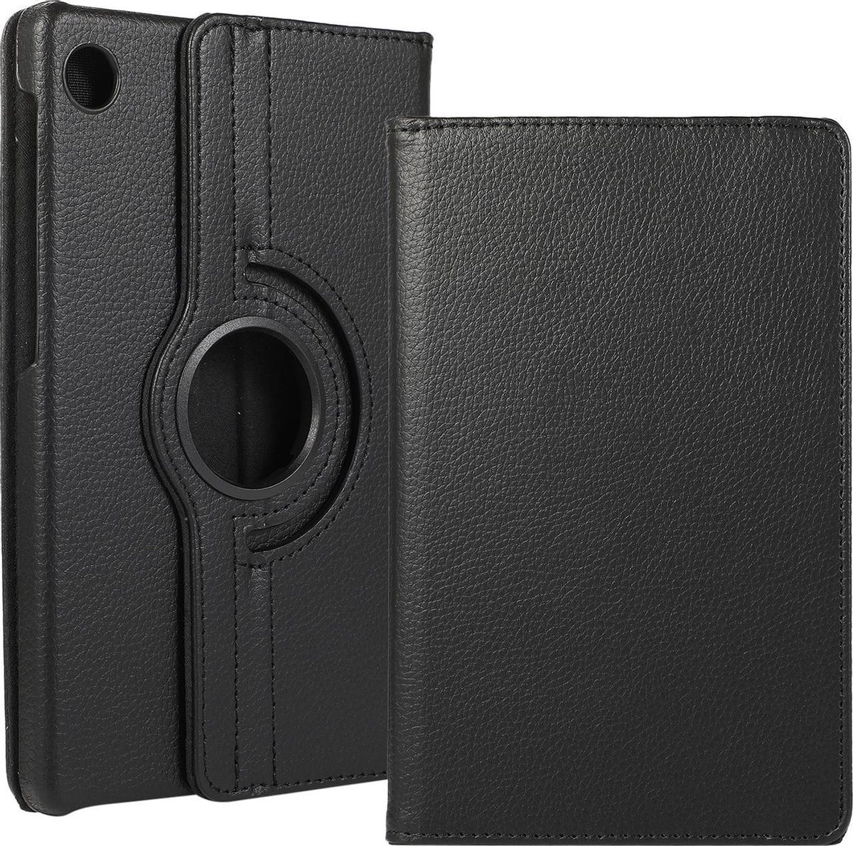 Tablethoes Draaibaar Hoesje Geschikt voor: Huawei MediaPad T8 8 inch - zwart