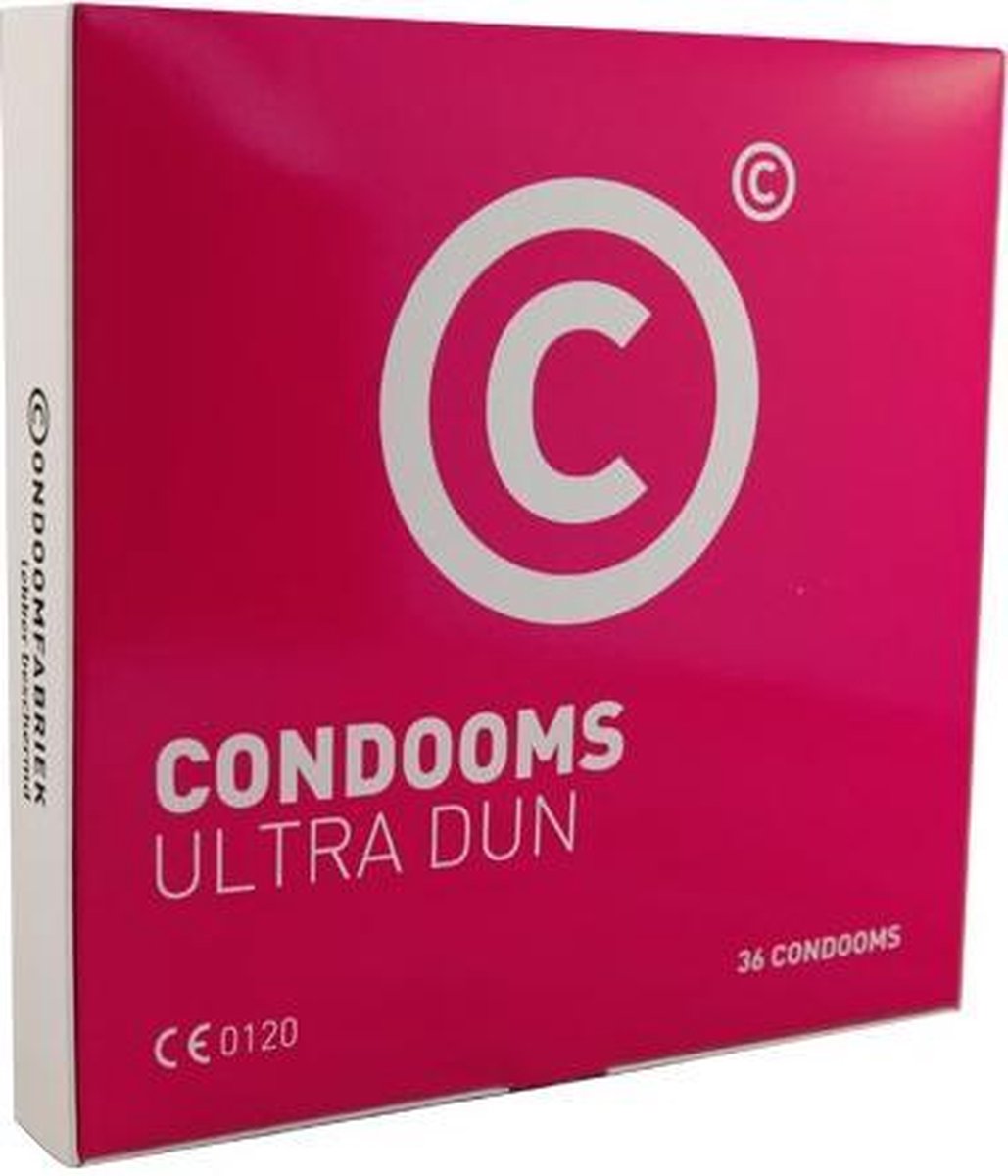 Condoomfabriek - Ultra Dun Feeling Condooms - 36 stuks