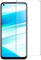 Screenprotector Glas - Tempered Glass Screen Protector Geschikt voor: Oppo Reno 4 Pro 5G - 2x