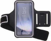 Zwart Sportarmband Samsung Galaxy S8 Plus - Zwart / Black