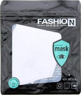 Fashion Reusable White Mask