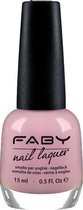 Faby Nagellak Tea Time Dames 15 Ml Vegan Roze