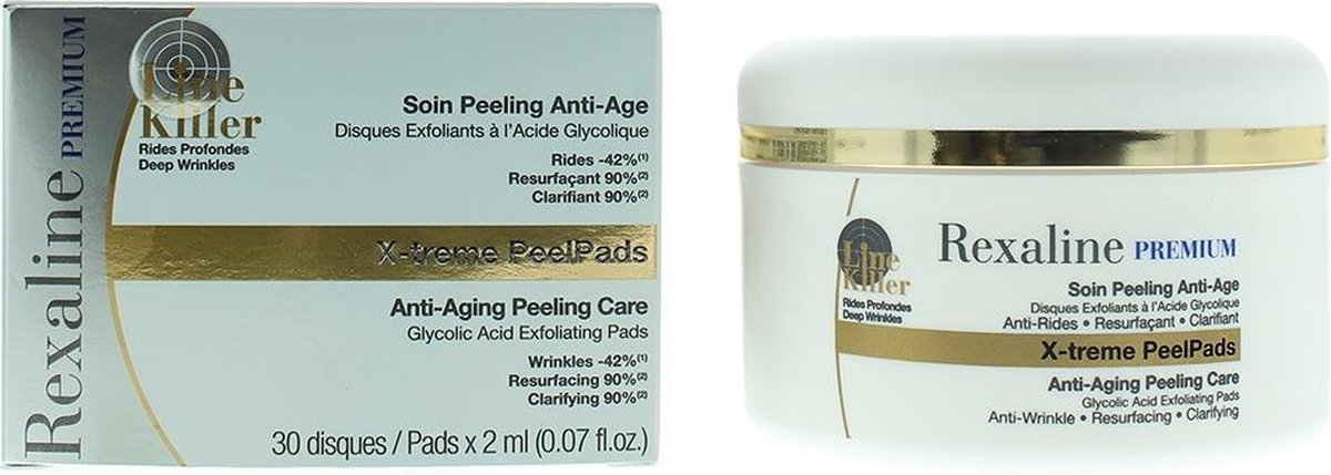 Rexaline Premium Line-killer X-treme Anti-aging Peeling Care 30 Pads