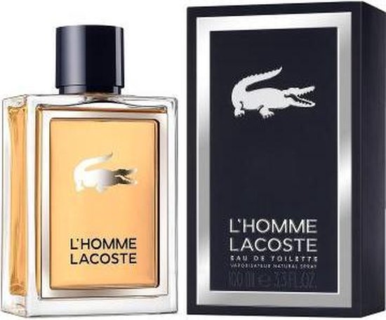 Lacoste L'Homme - 100 ml - Eau de Toilette Spray - Parfum Homme | bol