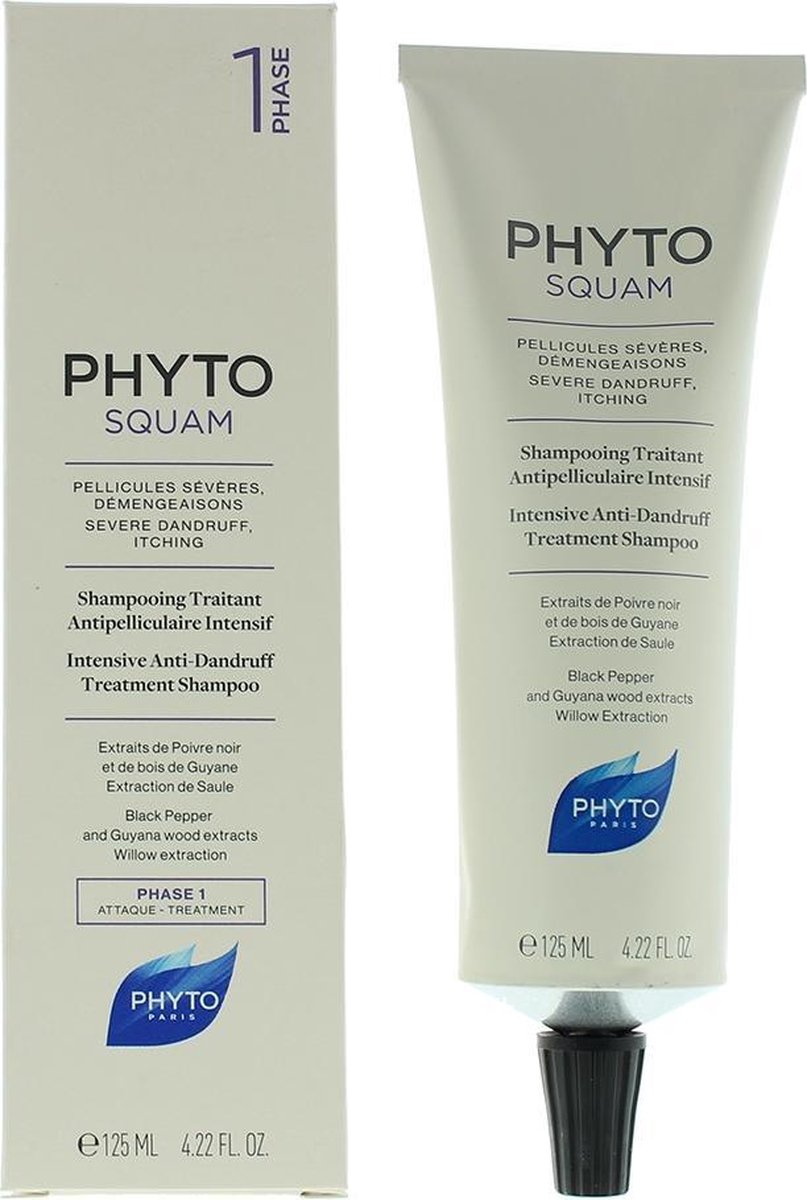 Anti-Roos Shampoo Phyto Paris Phytosquam Intensief (125 ml)