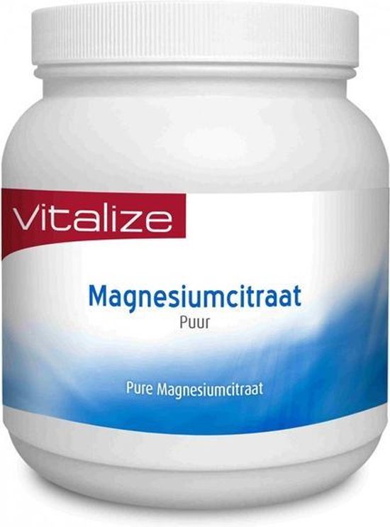 Vitalize Magnesiumcitraat Puur Poeder 500gr
