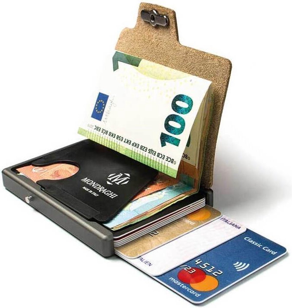 Mondraghi RFID Wallet Saffiano Oranje | bol.com