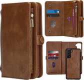 iMoshion 2-in-1 Wallet Booktype Samsung Galaxy S21 Plus hoesje - Bruin