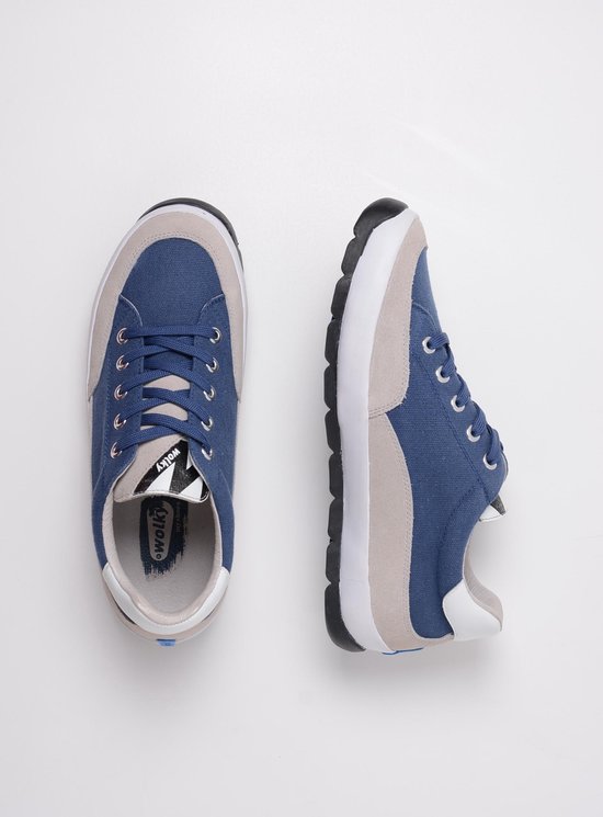 Wolky Babati - white canvas/suede | Wolkyshop.co.uk