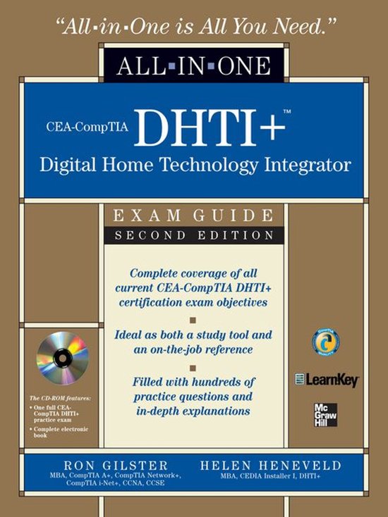 Cea-Comptia Dhti+ Digital Home Technology Integrator All-In- ... - cover