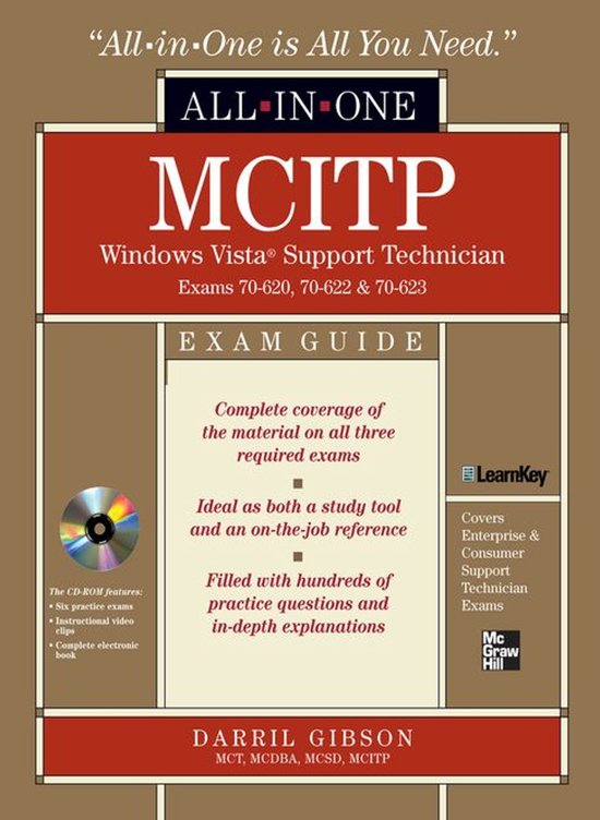 All-in-One - MCITP Windows Vista Support Technician All-in-O ... - cover