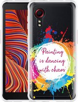 Hoesje Geschikt voor Samsung Galaxy Xcover 5 - Painting
