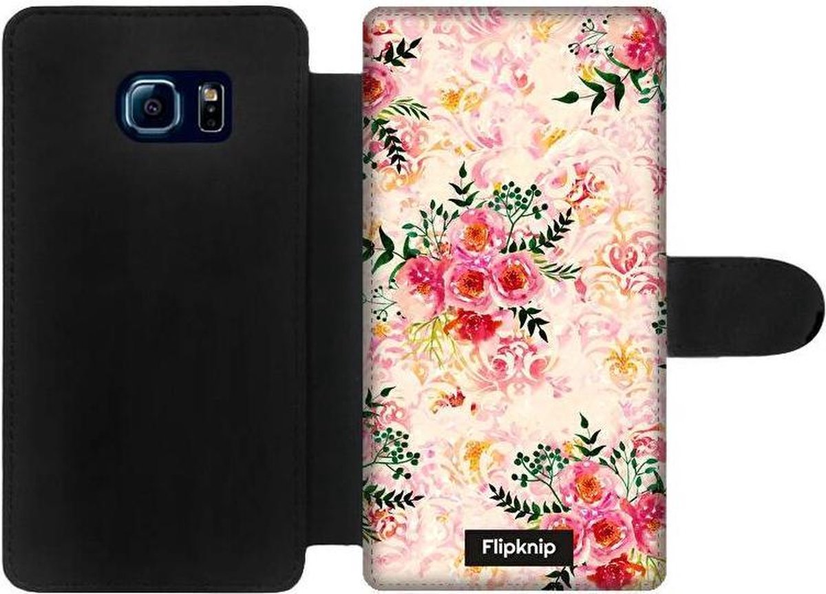 Wallet case - geschikt voor Samsung Galaxy S7 Edge - Floral N°4