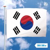 Vlag Zuid Korea 200x300cm - Spunpoly