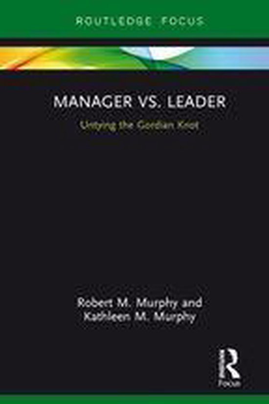 Routledge Focus on Business and Management - Manager vs. Lea ... - cover