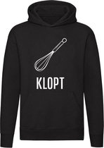 Klopt Hoodie | koken | slim | smart | discussie | sweater | trui | unisex