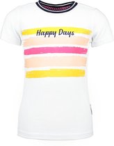 B.Nosy meisjes t-shirt Happy Days Stripe Snow White