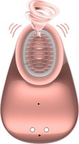 Hands - free Suction & Vibration Toy - Rose Gold - Clit & Nipple Suckers - Design Vibrators