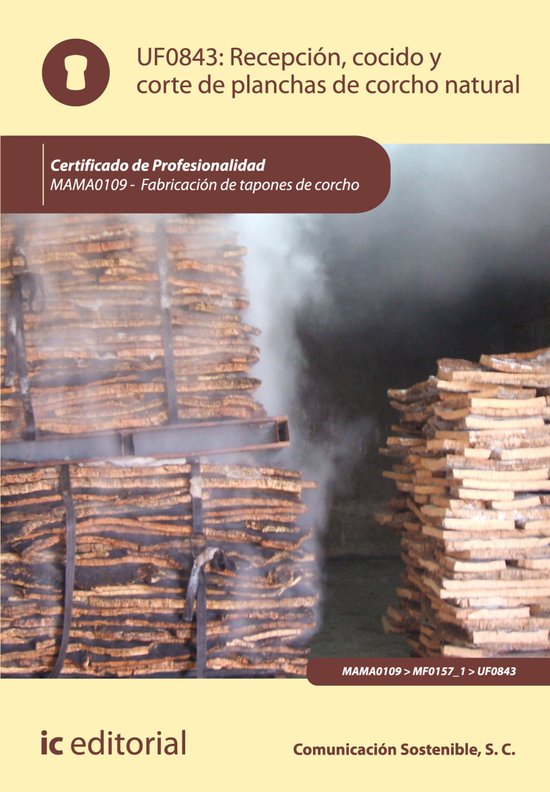 Recepción, cocido y corte de planchas de corcho natural. MA ... - cover