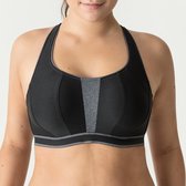 PrimaDonna Sport The Sweater Sport Bh met beugel - Zwart - Maat 95G