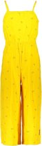 B-Nosy Meisjes broeken B-Nosy Girls linen jumpuit Cheer banana yellow 104