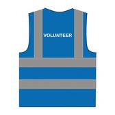 Volunteer hesje RWS koningsblauw