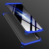 GKK Three Stage Splicing Full Coverage PC Case voor Asus Zenfone Max Pro (M2) ZB631KL (Zwart Blauw)