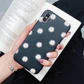 Mode TPU beschermhoes voor iPhone XR (chrysanthemum patroon)