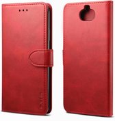Voor Sony Xperia 8 / Xperia 20 GUSSIM zakelijke stijl horizontale flip lederen tas met houder & kaartsleuven & portemonnee (rood)